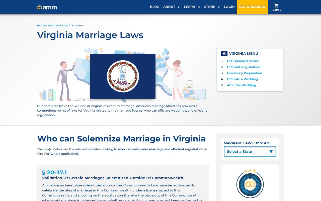 Virginia Department of Health vital records for Norfolk marriage license records